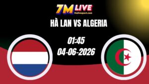 Soi kèo Hà Lan vs Algeria 01h45 Ngày 04/06/2026
