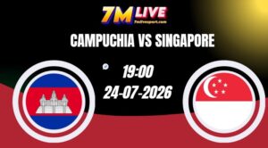 Soi kèo Campuchia vs Singapore 19h00 Ngày 24/07/2026