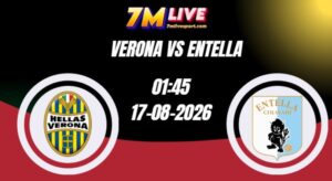 Soi kèo Verona vs Entella 01h45 Ngày 17/08/2026
